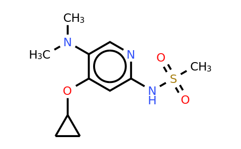 CAS 1243462-73-8 | N-(4-cyclopropoxy-5-(dimethylamino)pyridin-2-YL)methanesulfonamide