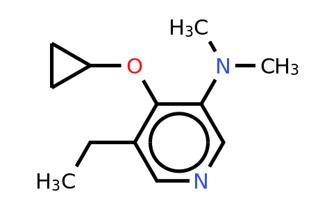 CAS 1243462-74-9 | 4-Cyclopropoxy-5-ethyl-N,n-dimethylpyridin-3-amine
