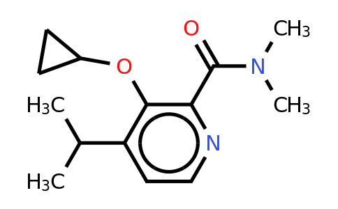 CAS 1243462-80-7 | 3-Cyclopropoxy-4-isopropyl-N,n-dimethylpicolinamide