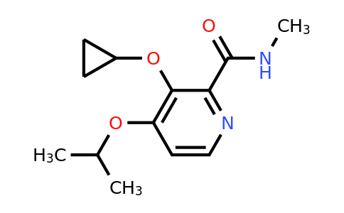 CAS 1243462-83-0 | 3-Cyclopropoxy-4-isopropoxy-N-methylpicolinamide