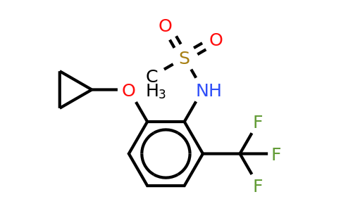 CAS 1243462-87-4 | N-(2-cyclopropoxy-6-(trifluoromethyl)phenyl)methanesulfonamide