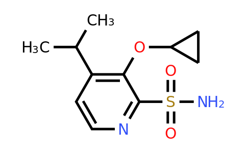 CAS 1243462-88-5 | 3-Cyclopropoxy-4-isopropylpyridine-2-sulfonamide