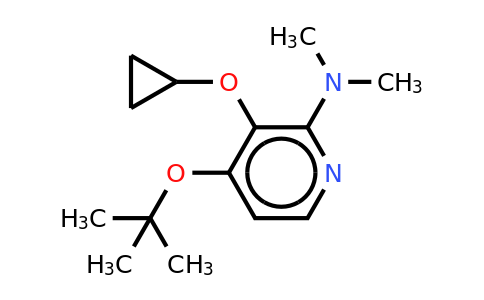 CAS 1243463-00-4 | 4-Tert-butoxy-3-cyclopropoxy-N,n-dimethylpyridin-2-amine