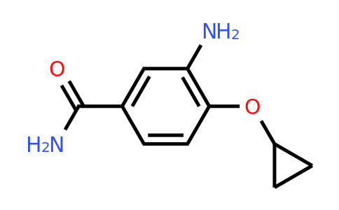 CAS 1243463-03-7 | 3-Amino-4-cyclopropoxybenzamide