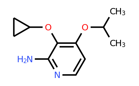 CAS 1243463-14-0 | 3-Cyclopropoxy-4-isopropoxypyridin-2-amine