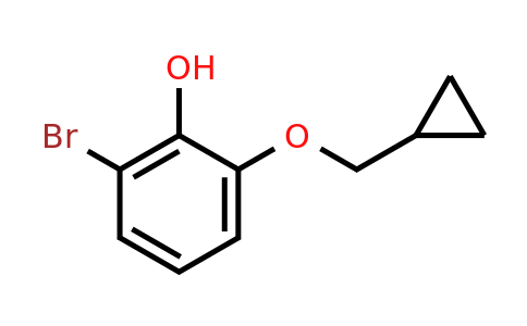 CAS 1243463-19-5 | 2-Bromo-6-(cyclopropylmethoxy)phenol