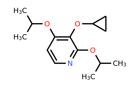 CAS 1243463-27-5 | 3-Cyclopropoxy-2,4-diisopropoxypyridine