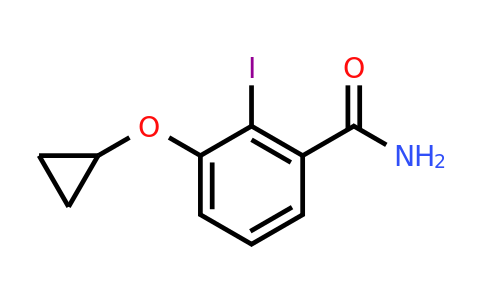 CAS 1243463-30-0 | 3-Cyclopropoxy-2-iodobenzamide