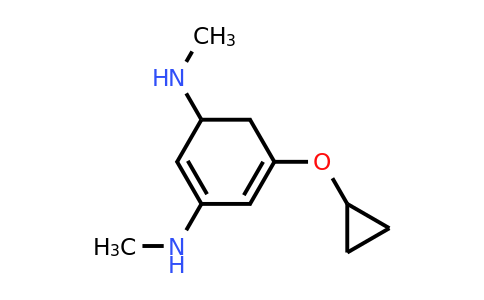 CAS 1243463-46-8 | 5-Cyclopropoxy-N1,N3-dimethylcyclohexa-1,5-diene-1,3-diamine