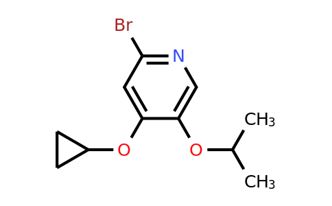 CAS 1243463-59-3 | 2-Bromo-4-cyclopropoxy-5-isopropoxypyridine