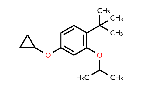 1-Tert-butyl-4-cyclopropoxy-2-isopropoxybenzene