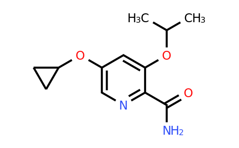 CAS 1243463-76-4 | 5-Cyclopropoxy-3-isopropoxypicolinamide