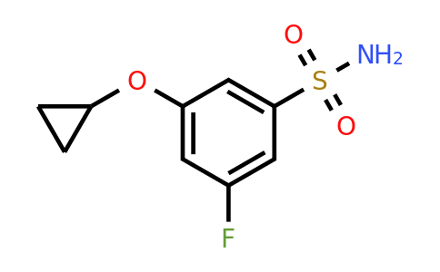 CAS 1243463-79-7 | 3-Cyclopropoxy-5-fluorobenzenesulfonamide