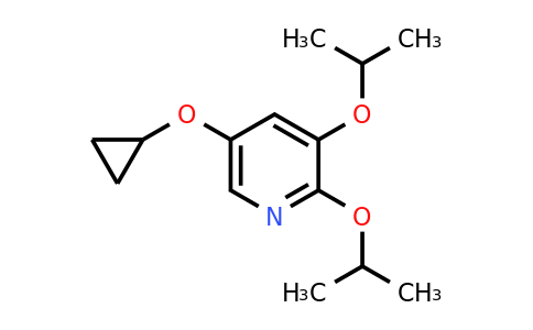 CAS 1243463-83-3 | 5-Cyclopropoxy-2,3-diisopropoxypyridine