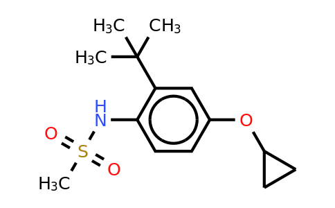CAS 1243463-94-6 | N-(2-tert-butyl-4-cyclopropoxyphenyl)methanesulfonamide