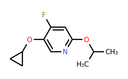 CAS 1243464-09-6 | 5-Cyclopropoxy-4-fluoro-2-isopropoxypyridine