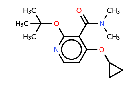 CAS 1243464-12-1 | 2-Tert-butoxy-4-cyclopropoxy-N,n-dimethylnicotinamide
