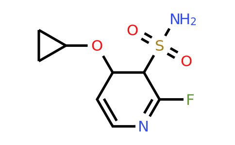 4-Cyclopropoxy-2-fluoro-3,4-dihydropyridine-3-sulfonamide