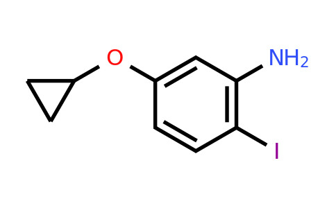 CAS 1243464-21-2 | 5-Cyclopropoxy-2-iodoaniline