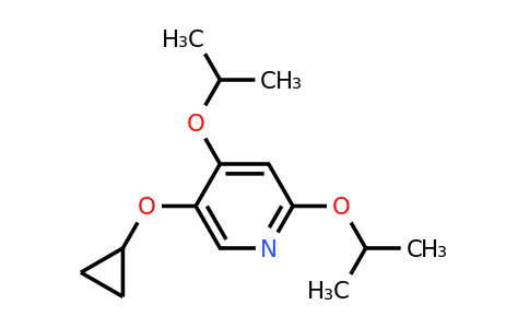 CAS 1243464-23-4 | 5-Cyclopropoxy-2,4-diisopropoxypyridine