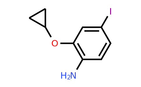 CAS 1243464-26-7 | 2-Cyclopropoxy-4-iodoaniline