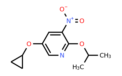 CAS 1243464-28-9 | 5-Cyclopropoxy-2-isopropoxy-3-nitropyridine