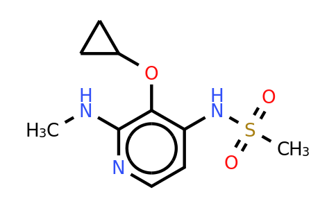 CAS 1243464-30-3 | N-(3-cyclopropoxy-2-(methylamino)pyridin-4-YL)methanesulfonamide