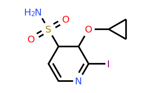 CAS 1243464-32-5 | 3-Cyclopropoxy-2-iodo-3,4-dihydropyridine-4-sulfonamide