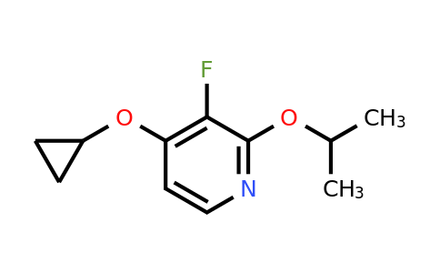 CAS 1243464-41-6 | 4-Cyclopropoxy-3-fluoro-2-isopropoxypyridine