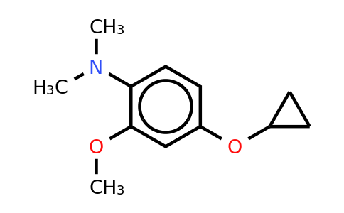 CAS 1243464-46-1 | 4-Cyclopropoxy-2-methoxy-N,n-dimethylaniline