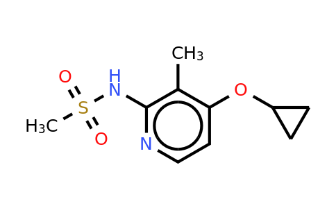 CAS 1243464-47-2 | N-(4-cyclopropoxy-3-methylpyridin-2-YL)methanesulfonamide
