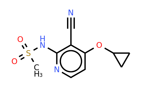 CAS 1243464-57-4 | N-(3-cyano-4-cyclopropoxypyridin-2-YL)methanesulfonamide