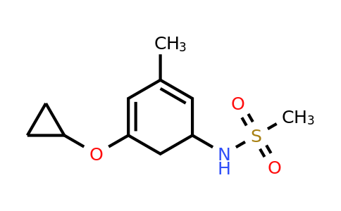 CAS 1243464-59-6 | N-(5-cyclopropoxy-3-methylcyclohexa-2,4-dienyl)methanesulfonamide