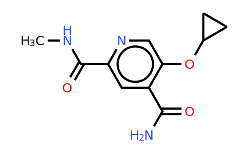 CAS 1243464-62-1 | 5-Cyclopropoxy-N2-methylpyridine-2,4-dicarboxamide
