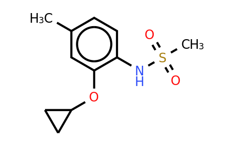 CAS 1243464-66-5 | N-(2-cyclopropoxy-4-methylphenyl)methanesulfonamide