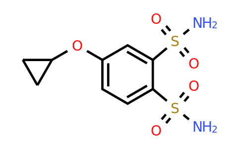 CAS 1243464-69-8 | 4-Cyclopropoxybenzene-1,2-disulfonamide