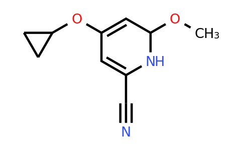 CAS 1243464-70-1 | 4-Cyclopropoxy-6-methoxy-1,6-dihydropyridine-2-carbonitrile