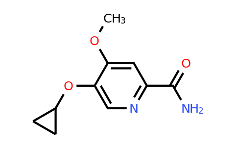 CAS 1243464-83-6 | 5-Cyclopropoxy-4-methoxypicolinamide
