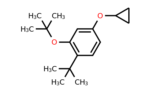 CAS 1243465-01-1 | 2-Tert-butoxy-1-tert-butyl-4-cyclopropoxybenzene