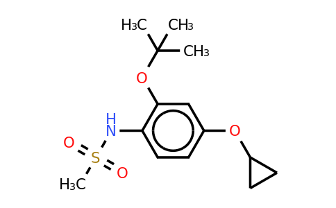 CAS 1243465-04-4 | N-(2-tert-butoxy-4-cyclopropoxyphenyl)methanesulfonamide
