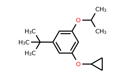 CAS 1243465-08-8 | 1-Tert-butyl-3-cyclopropoxy-5-isopropoxybenzene