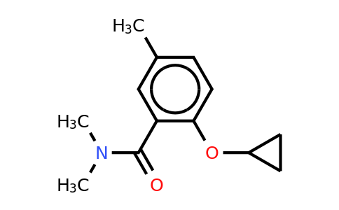 CAS 1243465-31-7 | 2-Cyclopropoxy-N,n,5-trimethylbenzamide
