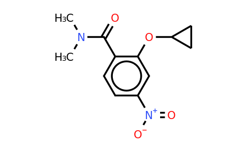 CAS 1243465-32-8 | 2-Cyclopropoxy-N,n-dimethyl-4-nitrobenzamide