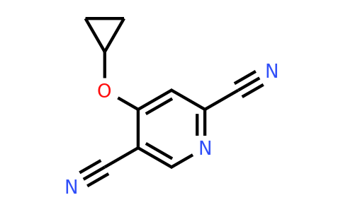 CAS 1243465-35-1 | 4-Cyclopropoxypyridine-2,5-dicarbonitrile