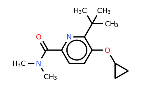 CAS 1243465-46-4 | 6-Tert-butyl-5-cyclopropoxy-N,n-dimethylpicolinamide