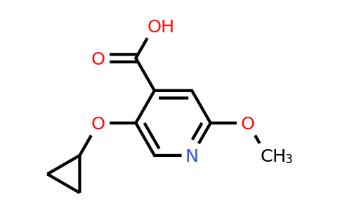 CAS 1243465-49-7 | 5-Cyclopropoxy-2-methoxyisonicotinic acid