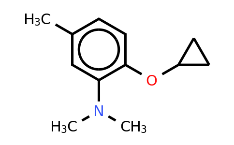CAS 1243465-53-3 | 2-Cyclopropoxy-N,n,5-trimethylaniline