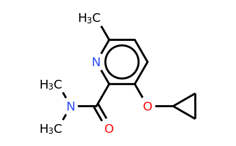 CAS 1243465-61-3 | 3-Cyclopropoxy-N,n,6-trimethylpicolinamide
