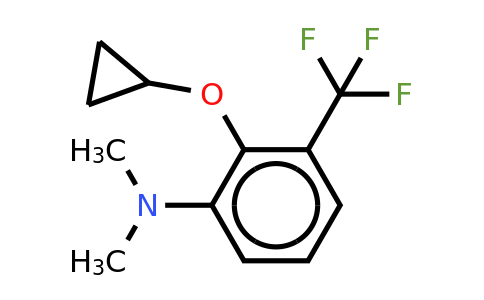 CAS 1243465-83-9 | 2-Cyclopropoxy-N,n-dimethyl-3-(trifluoromethyl)aniline