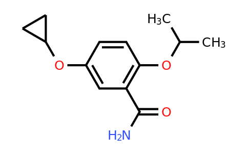 CAS 1243465-85-1 | 5-Cyclopropoxy-2-isopropoxybenzamide